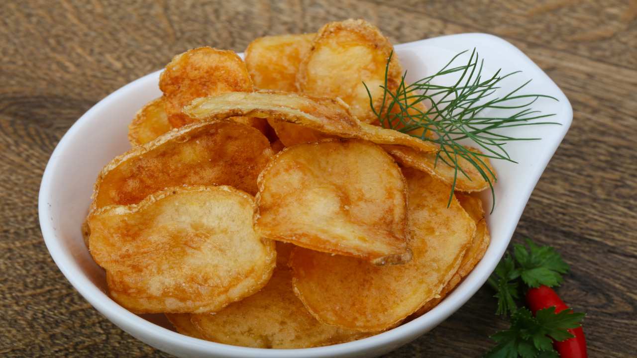 Chips di patate fritte di Bonci