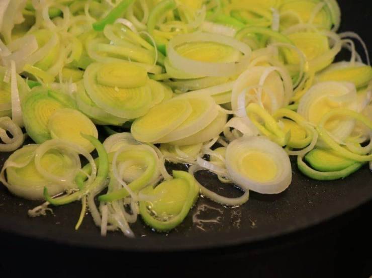 Patate zucchine e porro