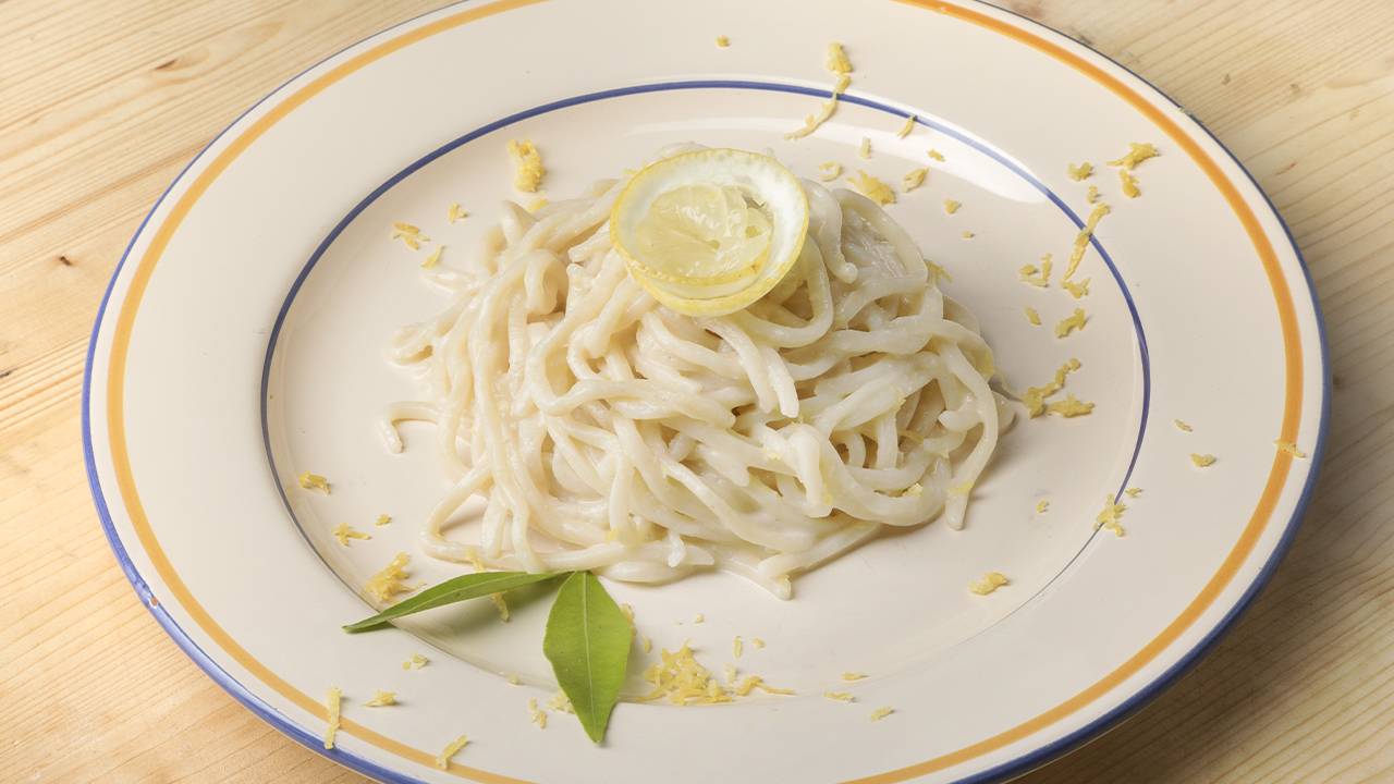 Pasta al limone e philadelphia