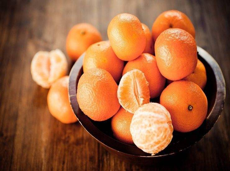 Dolce con i mandarini