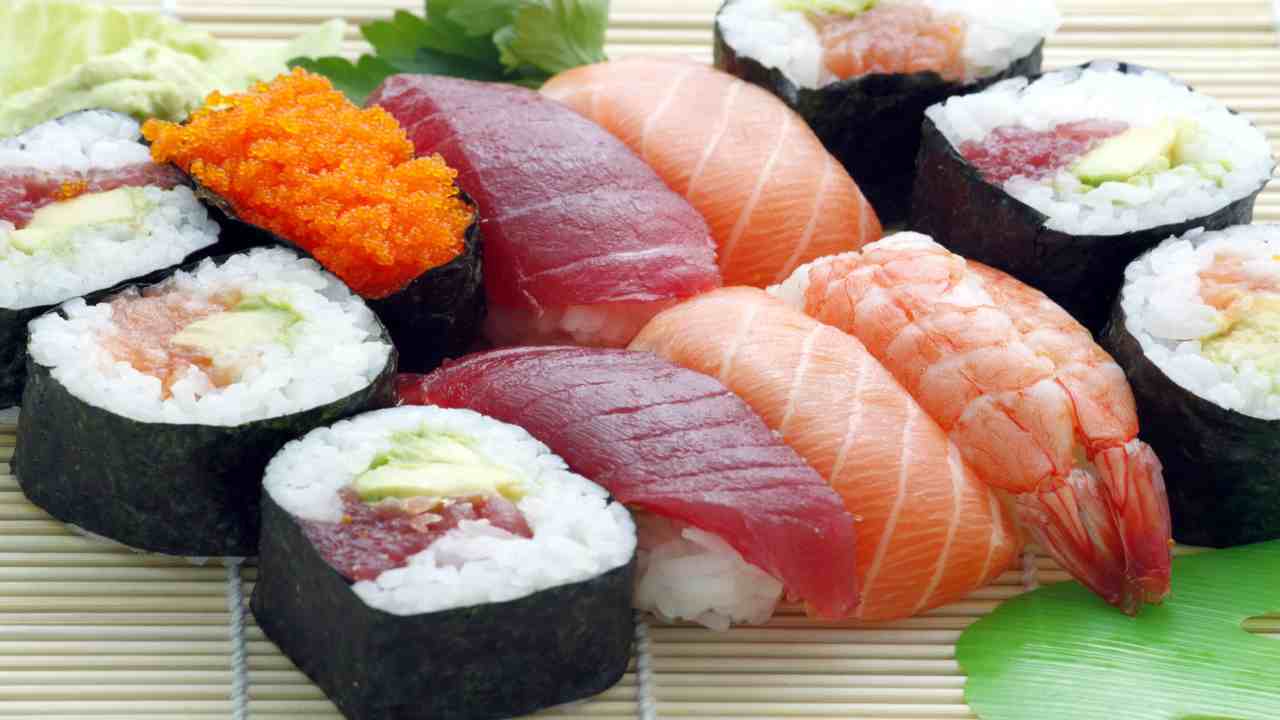 pesce crudo abbattimento sushi