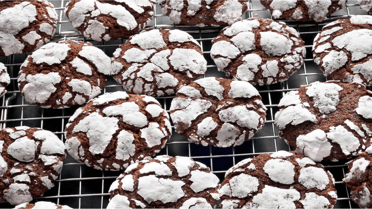 Biscotti al cioccolato dal cuore morbido