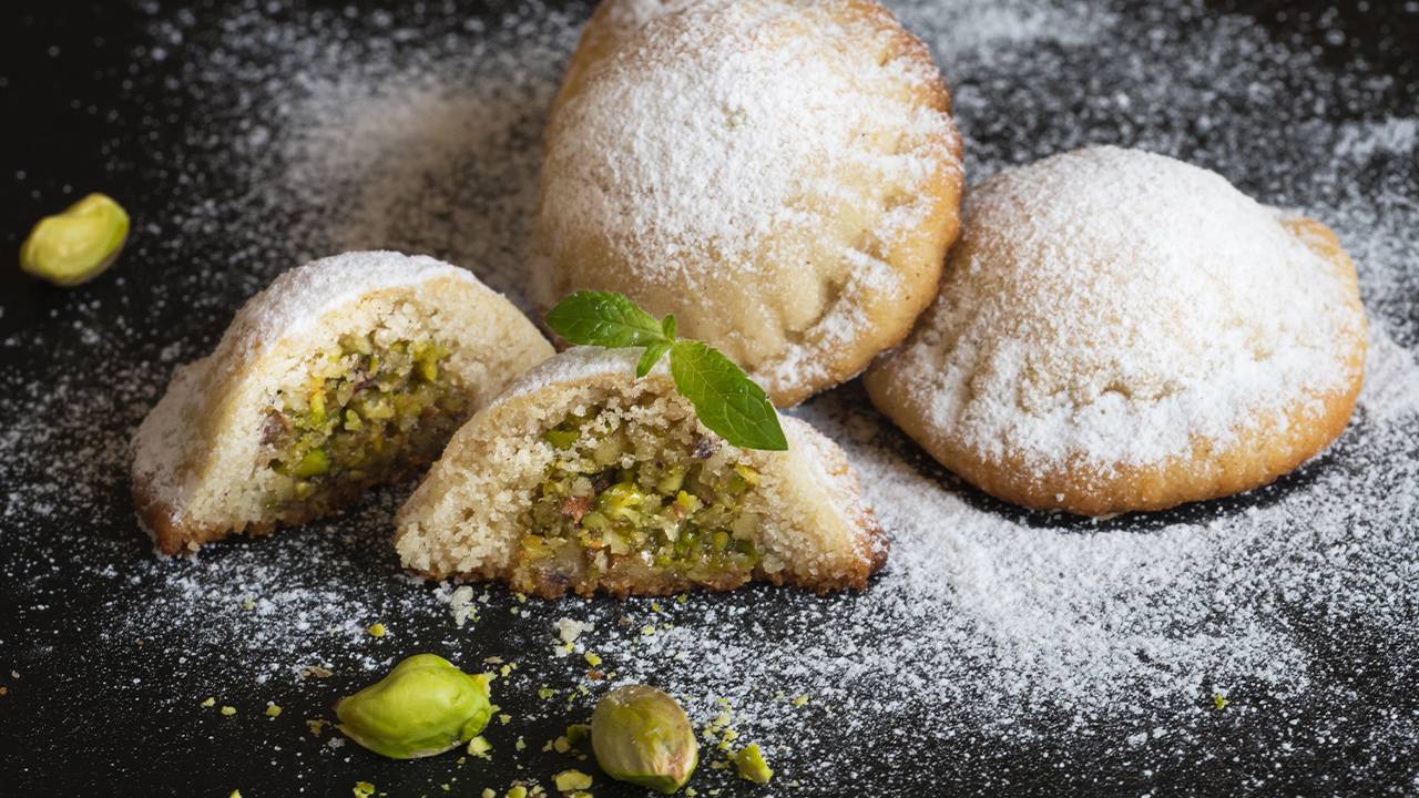 dolcetti alla crema di pistacchio