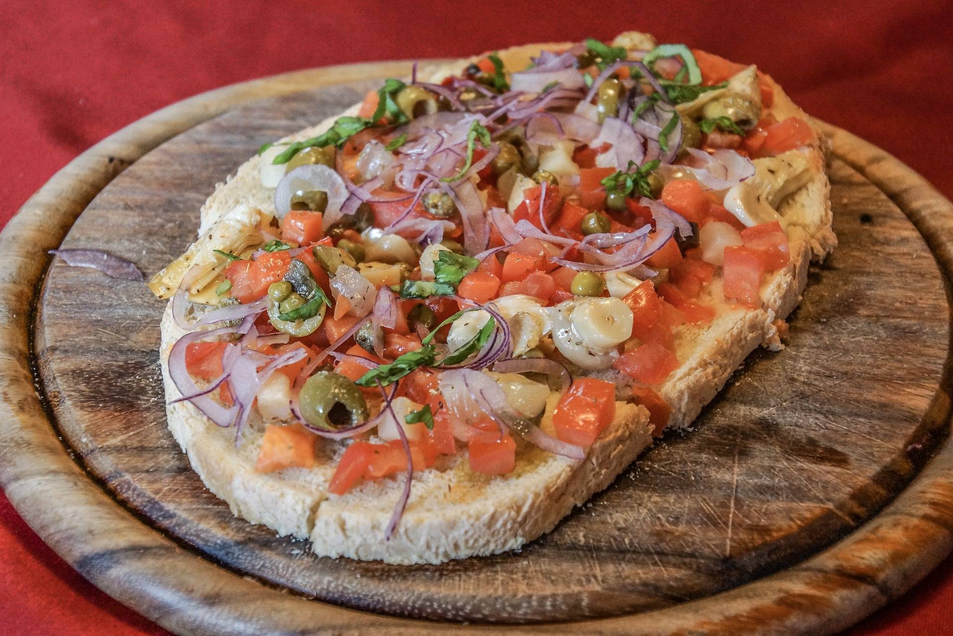 bruschetta finger food veloce