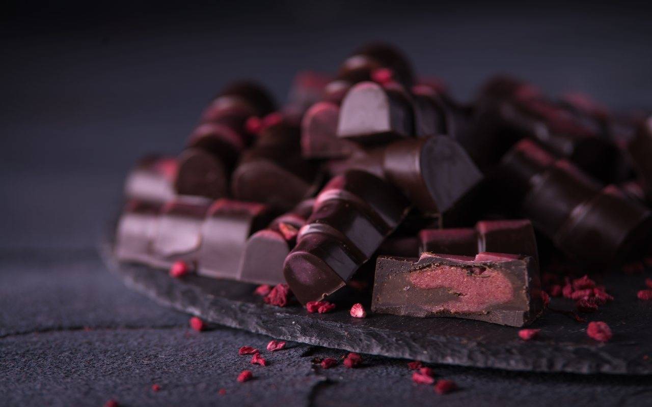 lamponi e cioccolato FOTO ricettasprint