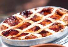 Crostata con marmellata e ricotta