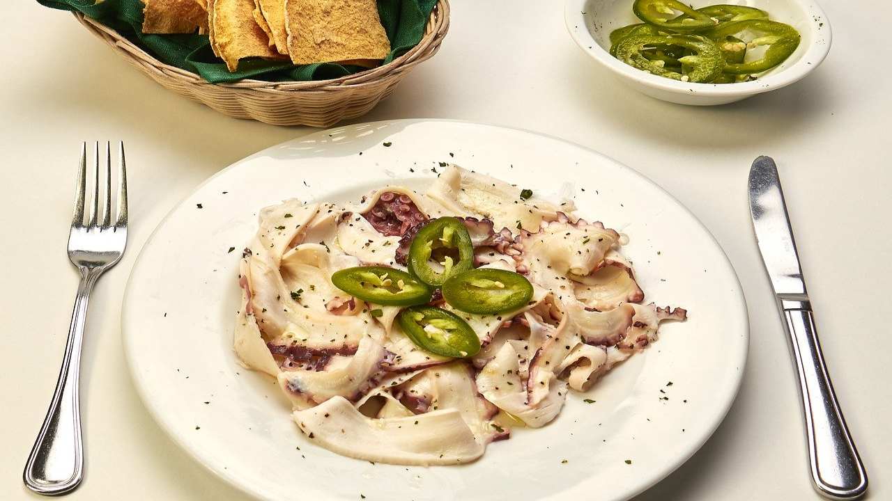 Carpaccio di Polpo