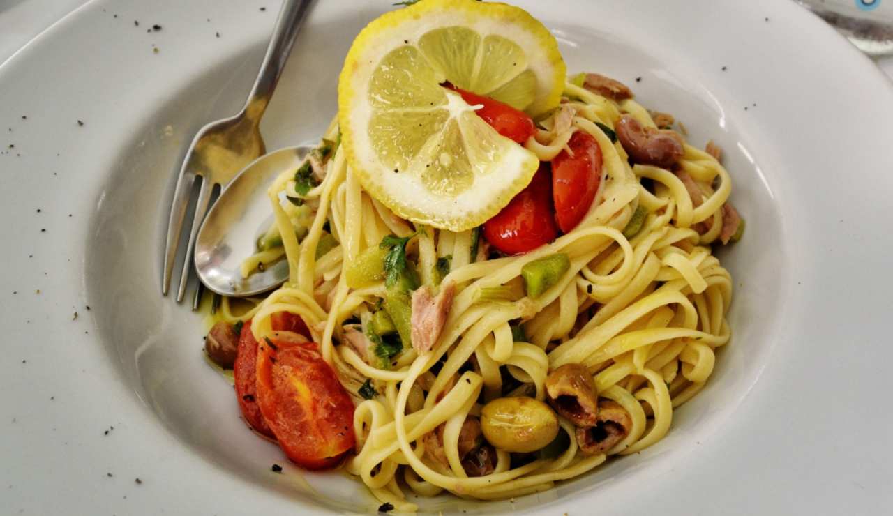 Linguine alla Mediterranea ricettasprint