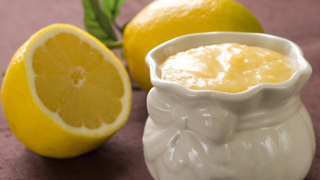 Mini pancake con crema al limone FOTO ricettasprint