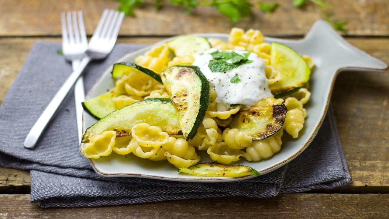 Pasta con zucchine