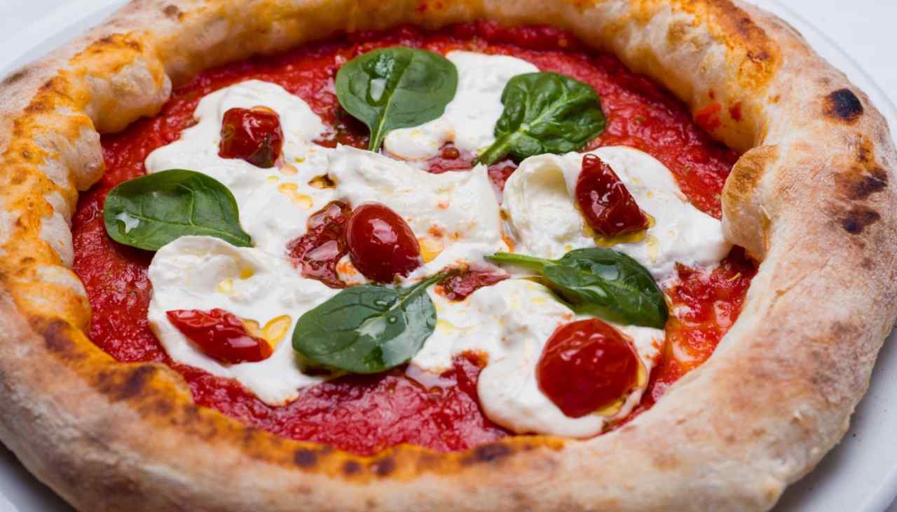 pizza margherita leggera