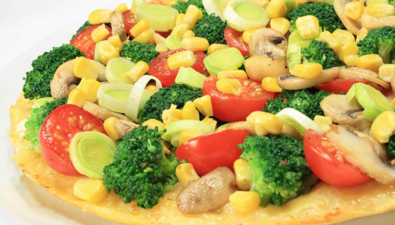 pizza veloce verdure