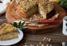 dolce al limone e frutta secca