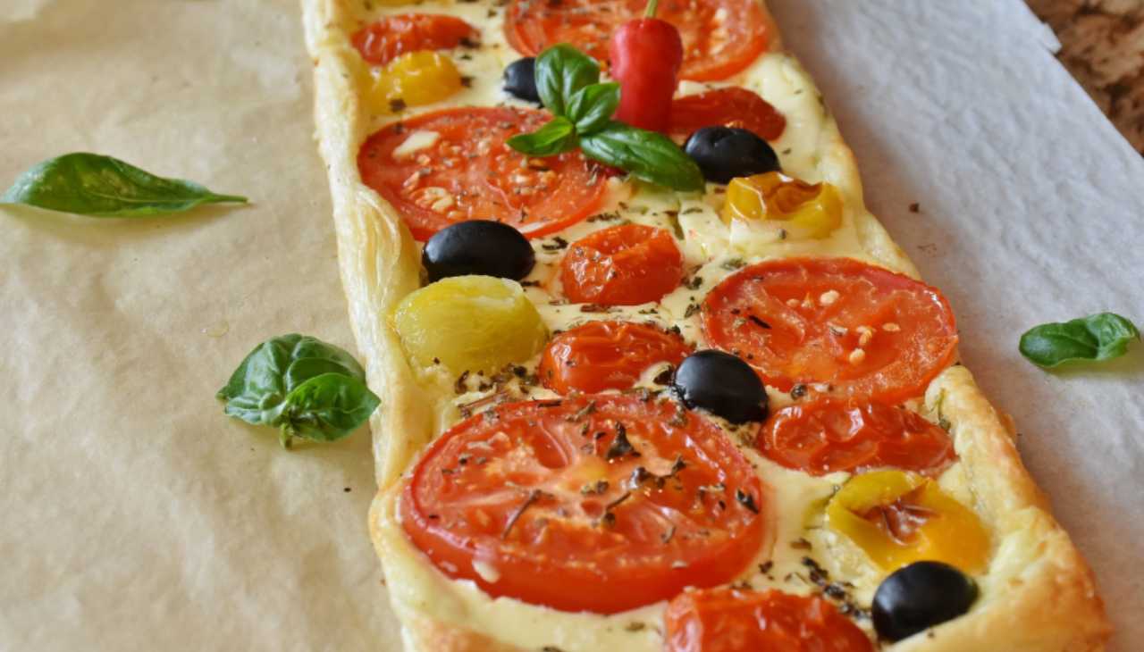 torta salata finger food ortaggi