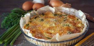 Quiche con fagiolini