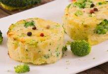 Timballo con broccoletti