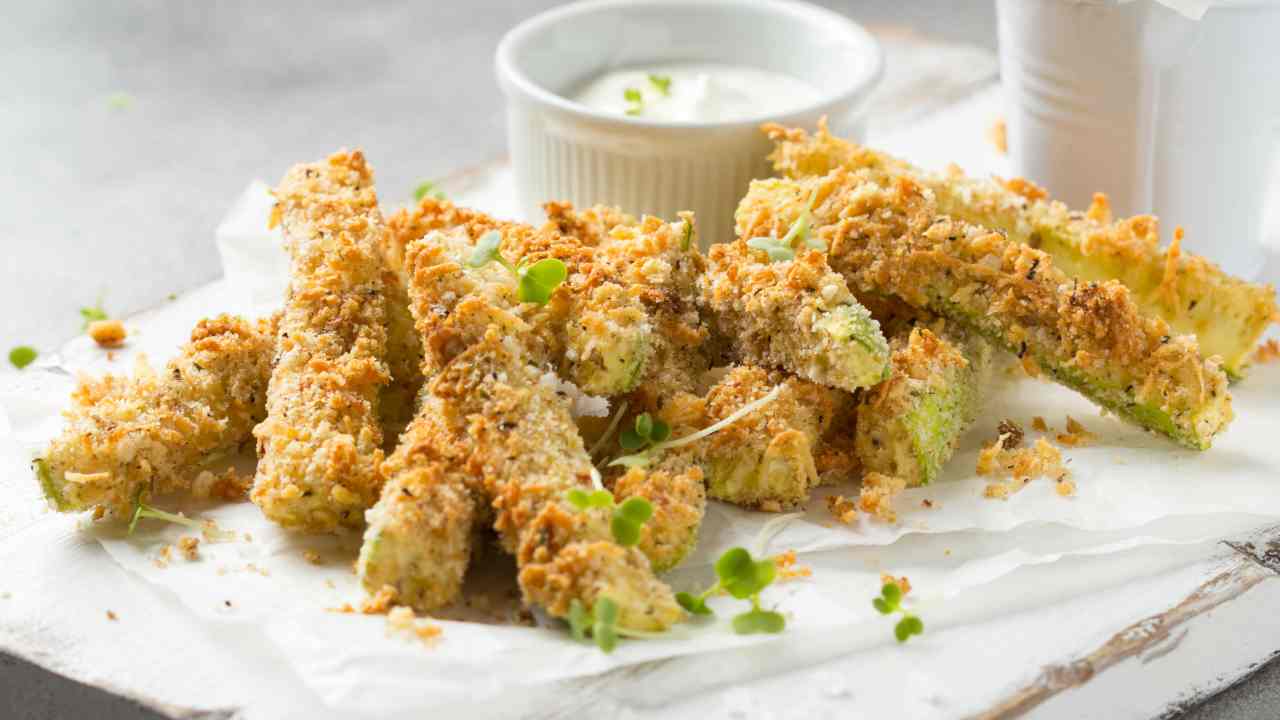 zucchine croccanti forno