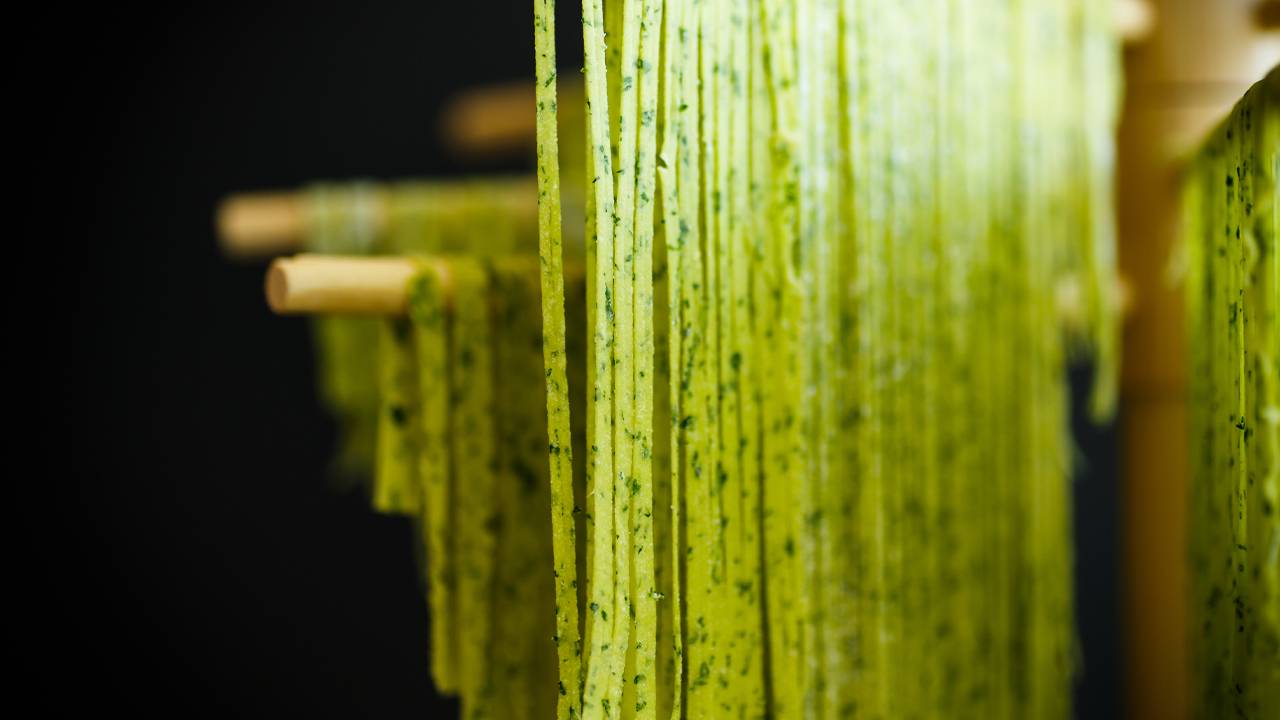 pasta verde fatta in casa 