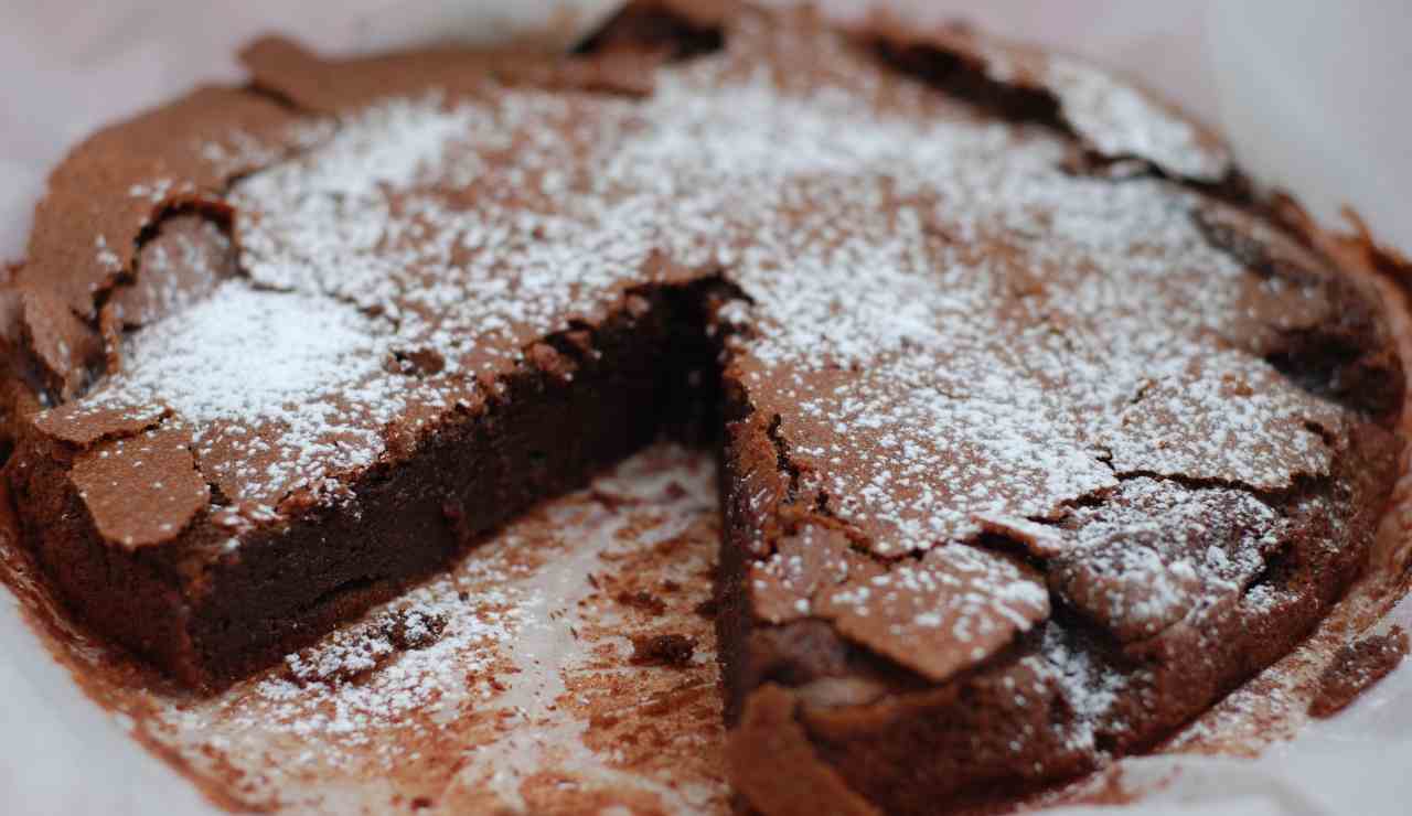 torta biscotto al cioccolato fondente ricettasprint