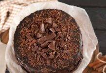 Torta cioccolato, zenzero e cannella | Con ganache “furba” alla Nutella Torta cioccolato cannella zenzero ganache furba