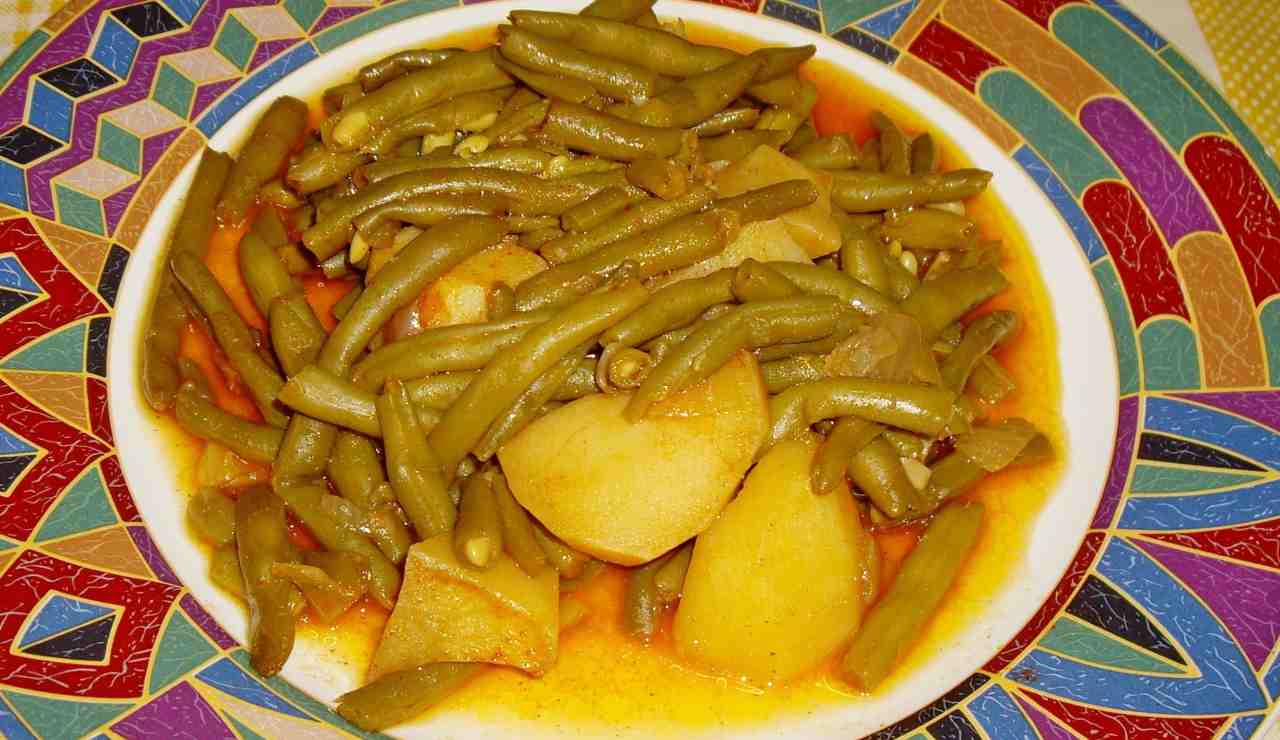 zuppa di fagiolini e patate ricettasprint