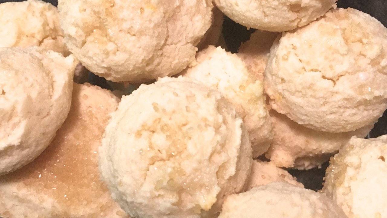 Biscotti morbidi alla ricotta con farina di cocco