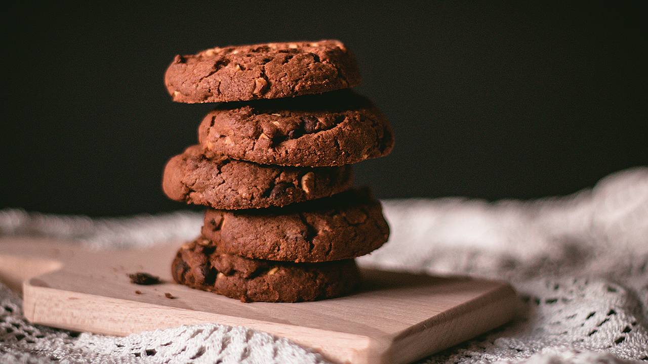 Biscotti al cioccolato senza burro