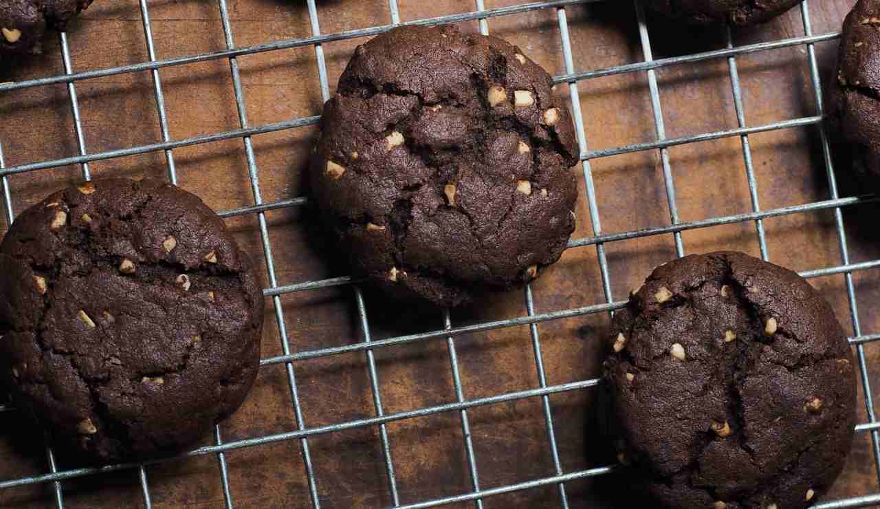 Biscotti morbidi cacao e nocciole ricettasprint