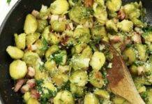 cavoletti contorno veloce con carne