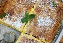 Cheesecake di sfoglia con crema al limone e mascarpone