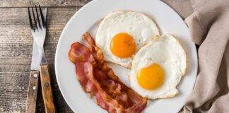 colazione veloce sorriso uovo bacon
