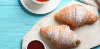 croissant veloci fomaggio spalmabile