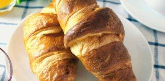 croissant senza ripieno burro farina lievito birra