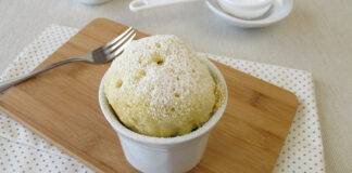 mug cake al limone