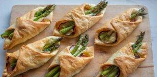 Involtini croccanti con asparagi