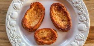 toast francese pane finger food