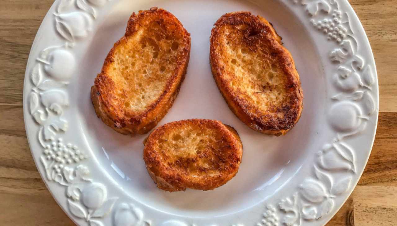 toast francese pane finger food
