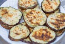 Melanzane alla griglia veloci l Contorno appetitoso con sale al limone melanzane ortaggio agrumi sale