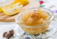 Dessert alle mele al microonde