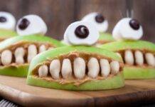 mostri dolcetto frutta Halloween
