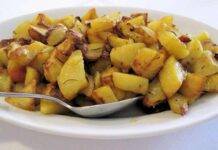 Patate rustiche alla povera l Né lesse né fritte con sale al limone patate rosmarino limone piato povero