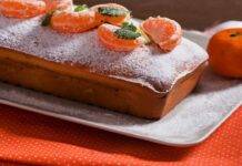 Plumcake al mandarino e yogurt soffice | La merenda per tutta la famiglia Torta agli agrumi