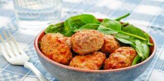 Polpette con spinaci