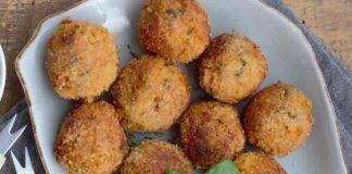Polpette di patate speck ed asiago al forno ricettasprint