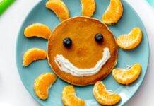 pancakes colazione sole bambini