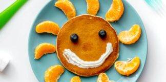 pancakes colazione sole bambini