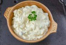 purè tuberi pane contorno