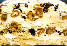 dessert noci e cioccolato fondente