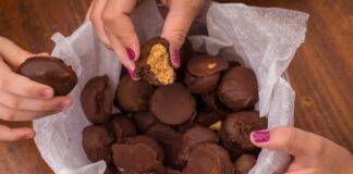 cioccolatini agli arachidi FOTO ricettasprint