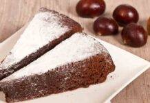 Torta autunnale alle castagne e cioccolato | Una combinazione vincente